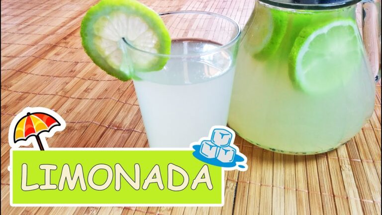 Aprende a preparar limonada casera light en menos de cinco minutos