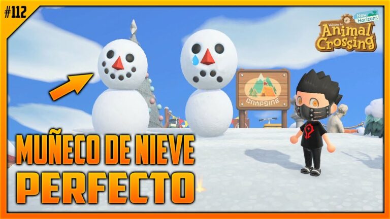 Aprende a crear el muñeco de nieve perfecto en Animal Crossing en 5 sencillos pasos