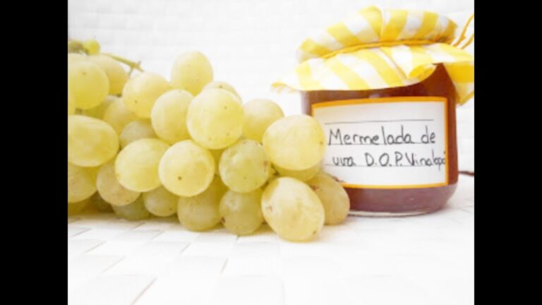 Descubre cómo preparar deliciosa mermelada de uva blanca en casa